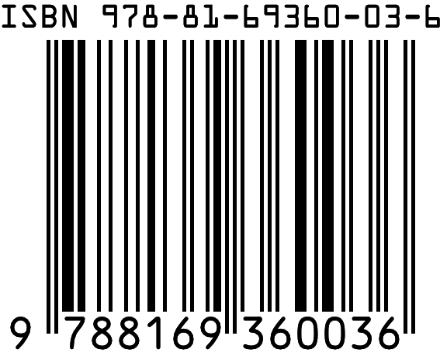 ISBN Barcode 978-81-69360-03-6