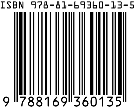 ISBN Barcode 978-81-69360-13-5