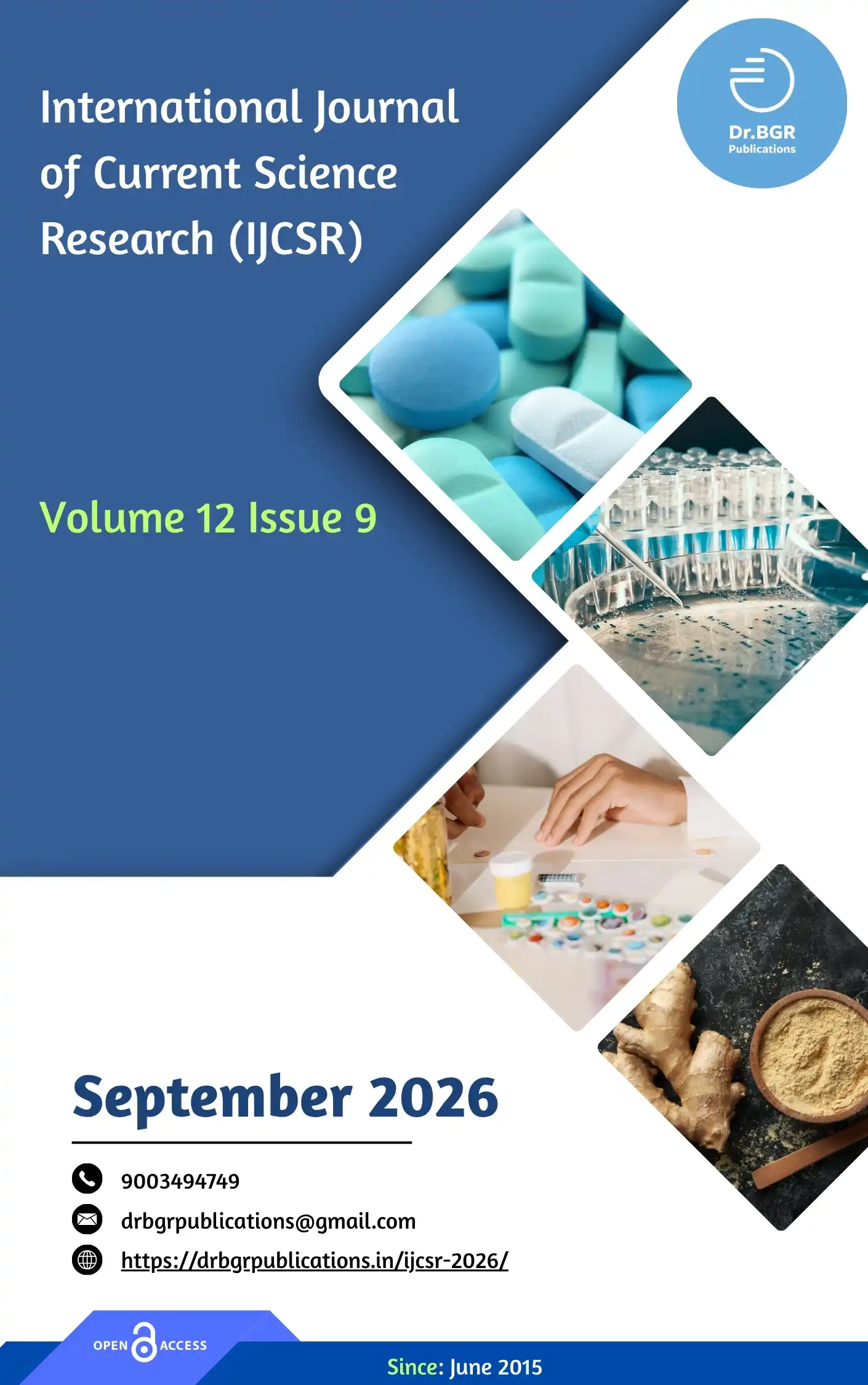 IJCSR Volume 12 Issue 9 September 2026 Cover