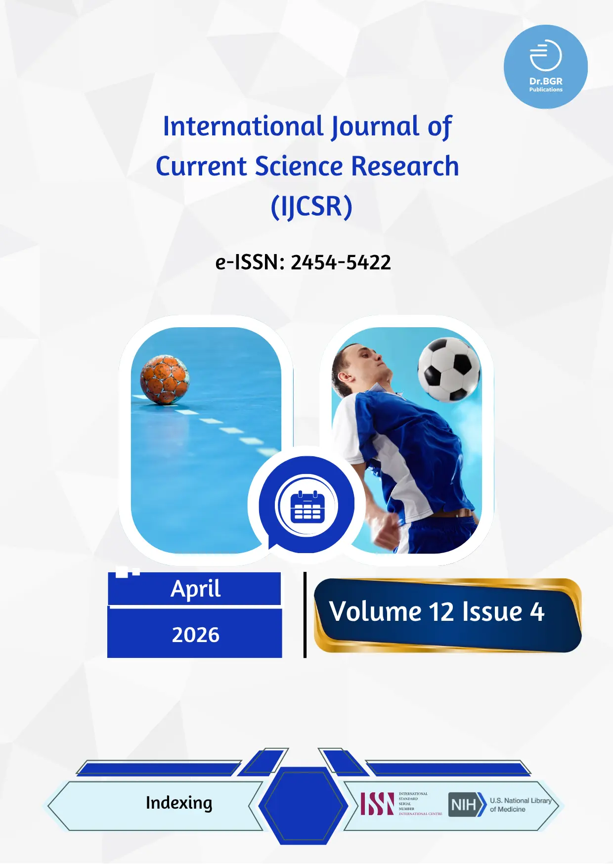 IJCSR Volume 12 Issue 4 Cover